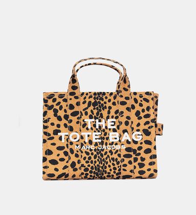 The Cheetah Canvas Small Tote Bag