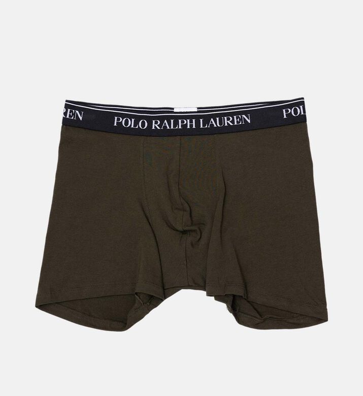 مجموعة 3 سراويل بوكسر قطن