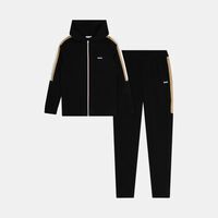 Stripped Logo-print Jogging Suit