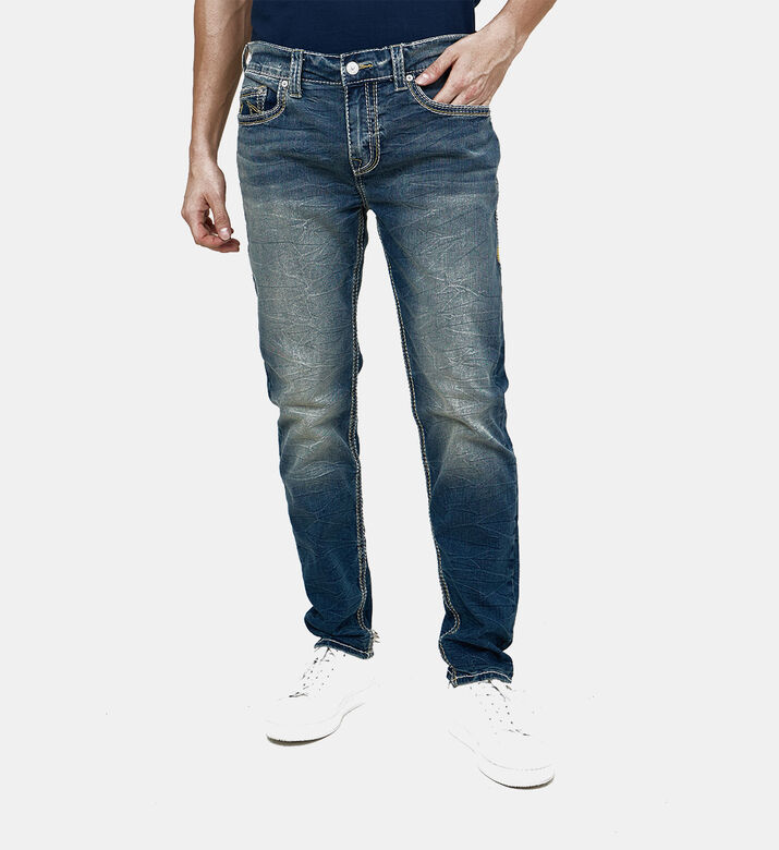 Cotton Slim-fit Denim Pants Cotton Slim-fit Denim Pants