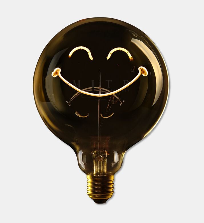 Message in the Bulb Smiley World Contentment Led Bulb, Packshot View