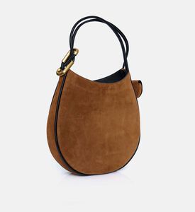 Marc Jacobs Suede Large Shoulder Bag, Light-brown, Packshot View