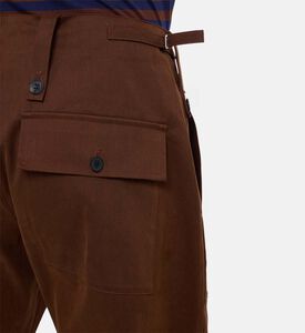 Plan C Multi Pockets Cargo Pants, Model View