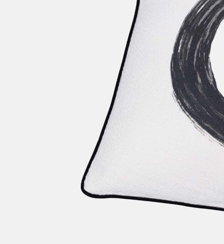 Home Deco and More Oska Printed Cotton Cover Filled And Vaccumed Cushion, Packshot View