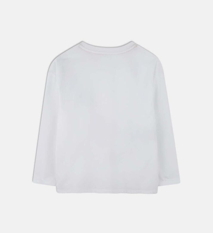 Bag Graphic-print Long-sleeve Top