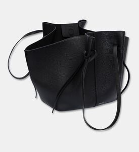Yuzefi Mochi Suede Large Bag, Black, Packshot View