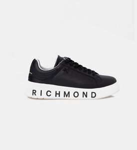 Logo Printed Eco Leather Sneakers Logo Printed Eco Leather Sneakers