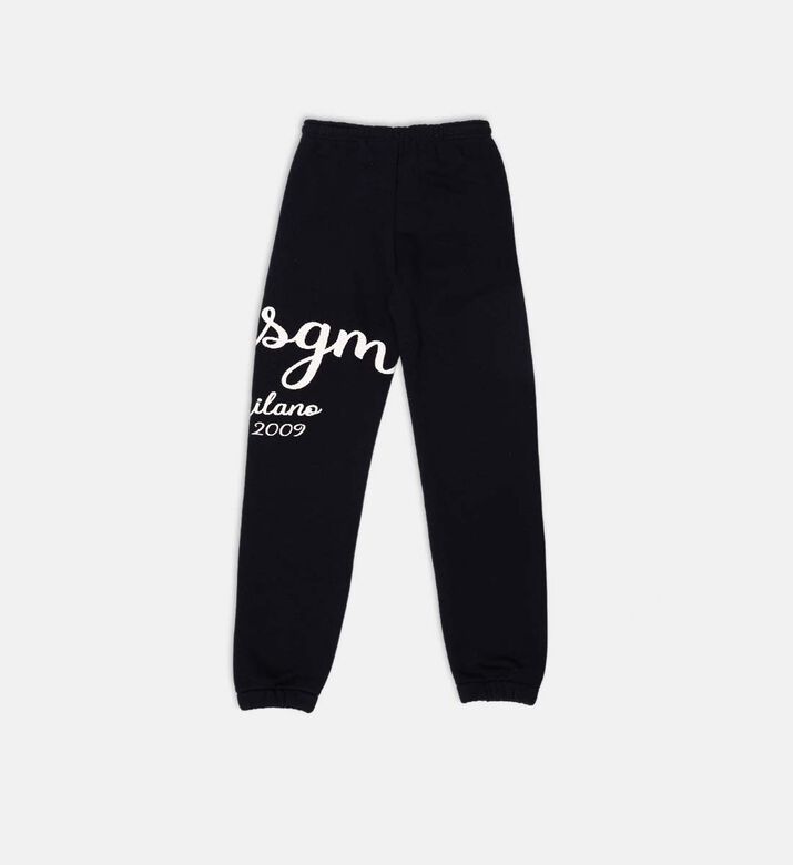 Elastic Waistband Regular-fit Pants