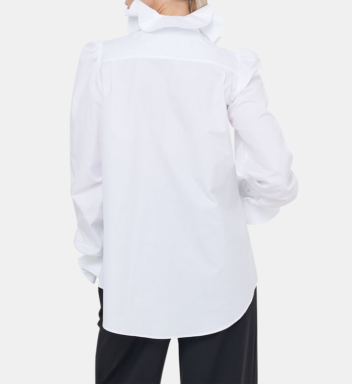 قميص Pensee قطني مزدوج الملتوي