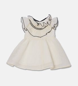 Poca and Poca Dress, Ecru, 12-18m, Packshot View