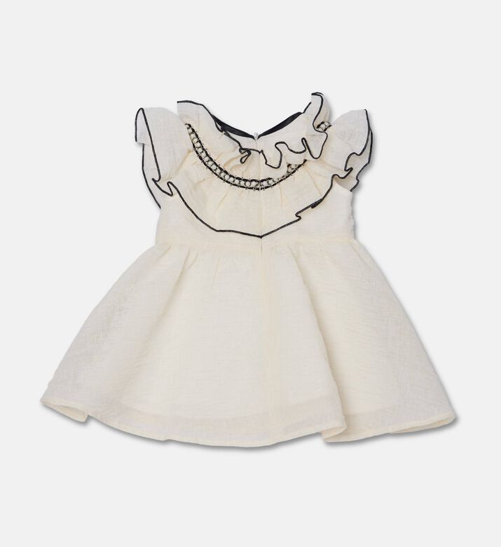 Poca and Poca Dress, Ecru, 12-18m, Packshot View