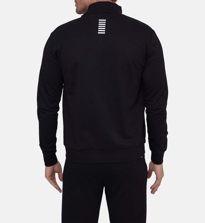 سويت شيرت قطن بلوغو بسحاب