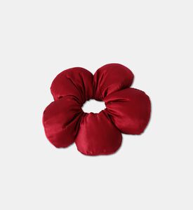 StickyBestie Scrunchie Flower, Red, Packshot View