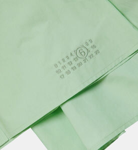 قميص قطن بنقشة أرقام للبنات