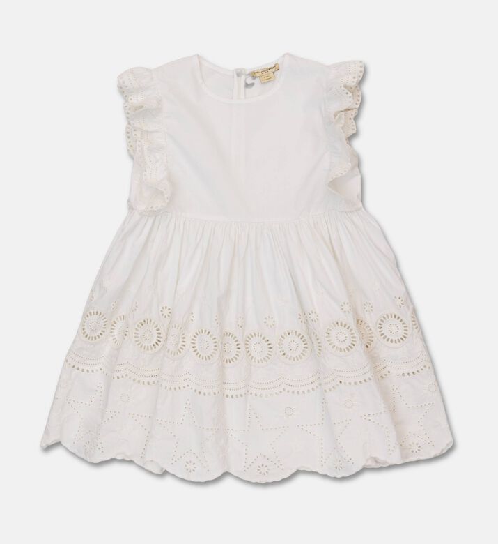 Stella McCartney Embroidered Eyelet Ruffle Top, Packshot View