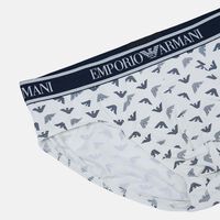 Waist Logo 3-packs Printed Briefs Set