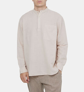 Essential Slim-fit Linen Shirt