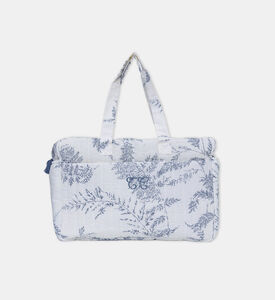 Feuillage Floral-print Changing Bag 38 X33 Cm Feuillage Floral-print Changing Bag 38 X33 Cm