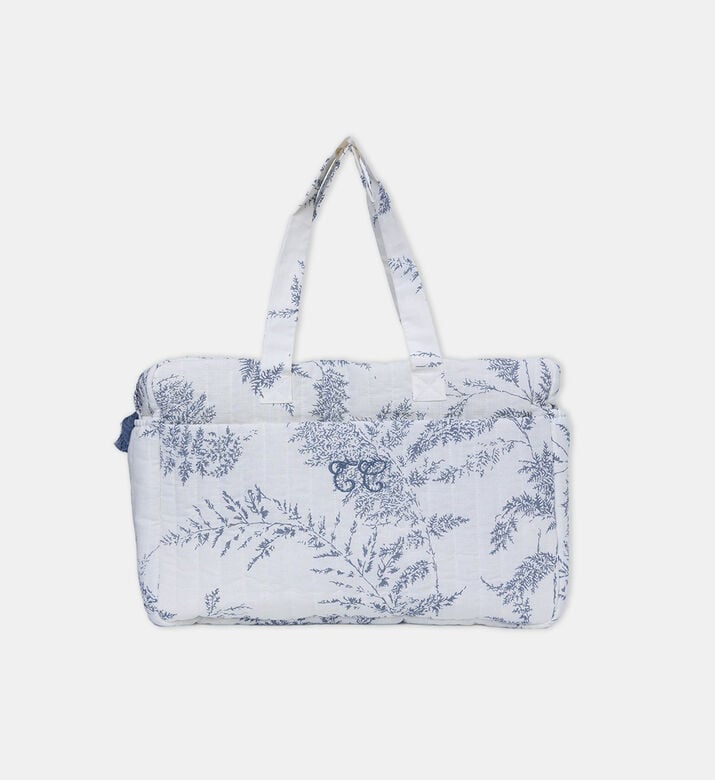 Feuillage Floral-print Changing Bag 38 X33 Cm Feuillage Floral-print Changing Bag 38 X33 Cm