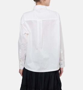 Sea NY Nara Crocheted Vest Long-sleeve Shirt, Model View