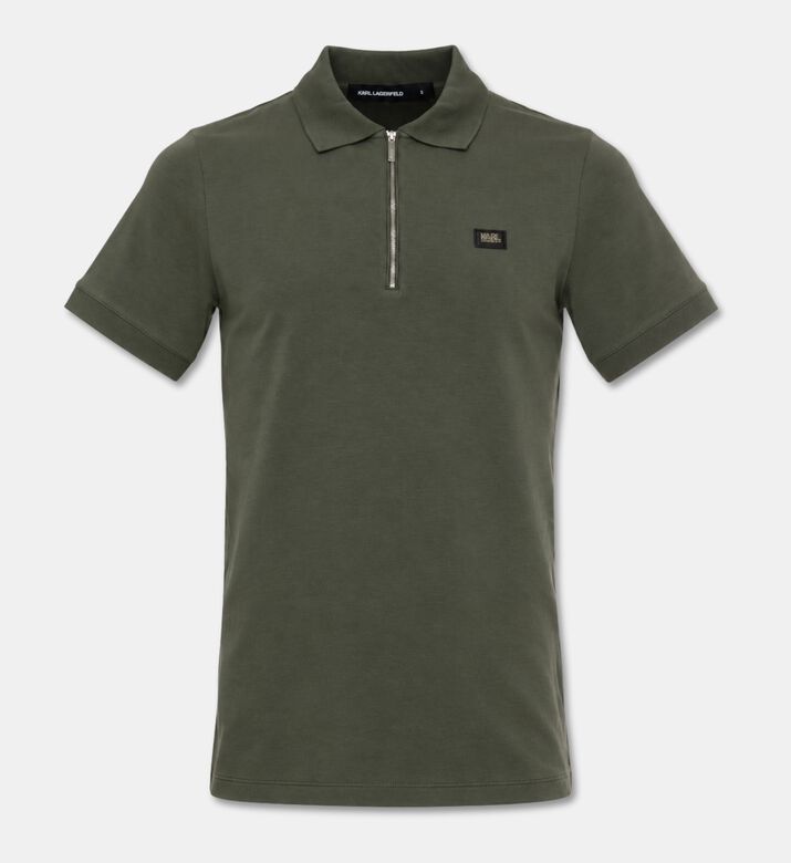 Karl Lagerfeld Cotton Short-sleeve Piqu&eacute; Polo Shirt, Packshot View