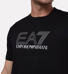 EA7 Cotton Short-sleeve T-shirt, Model View
