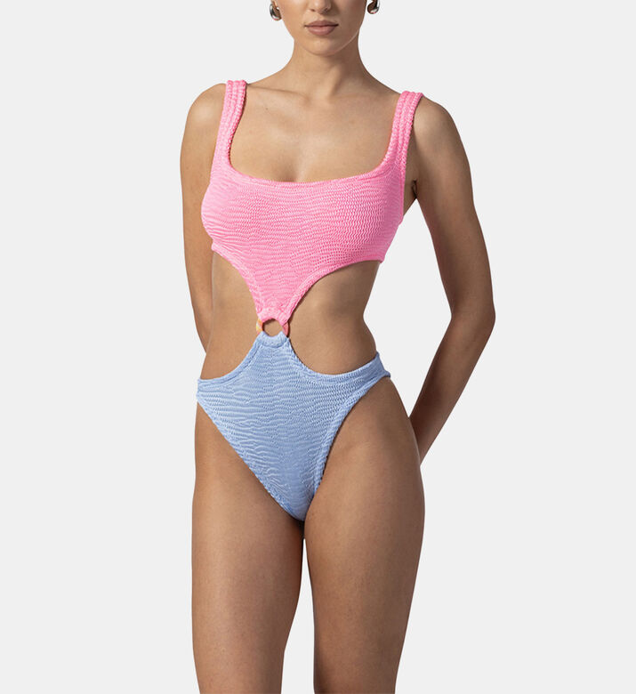 Olivia Shirred 1-piece Swimsuit