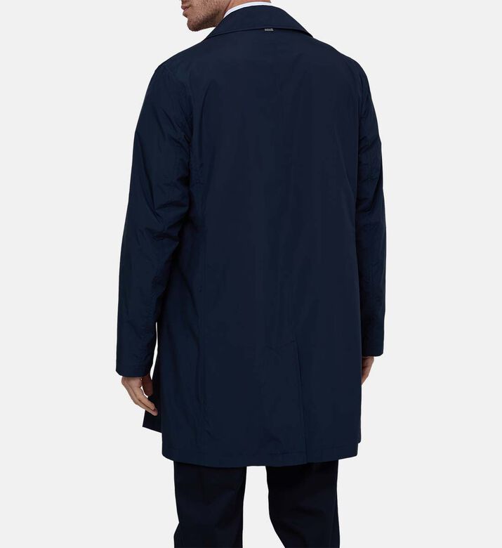 Technical Poplin Trench Coat