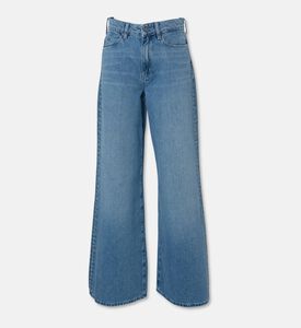 Karl Lagerfeld Wide-leg 5-pockets Denim Pants, Packshot View