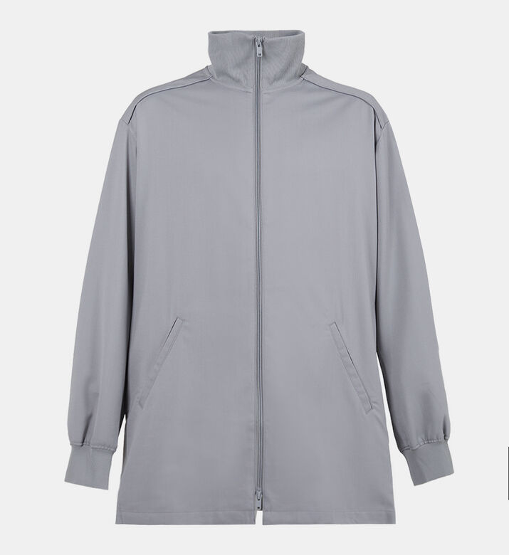 Refined Woven Track Top