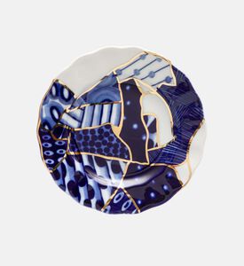 Baikal Round Gold Striped Plate