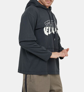 سويت شيرت بغطاء رأس قطني من بايف يوروبا