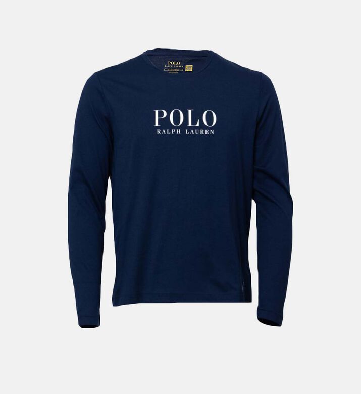Cotton Logo Long Sleeve T-shirt