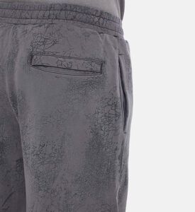 شورت بخصر مطاطي وطبعة على كامله