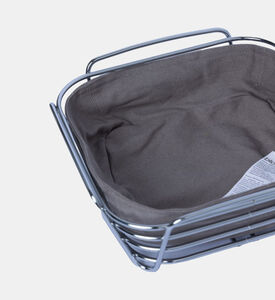 سلة خبز ديلارا رمادي داكن