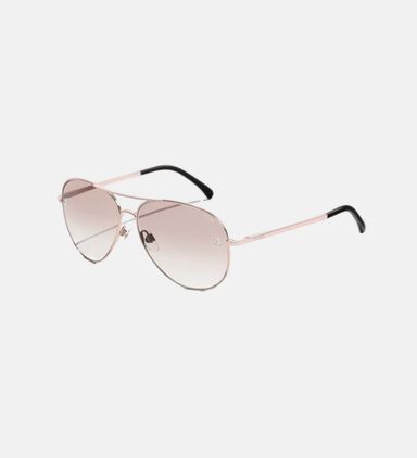 Aviator Logo-label Sunglasses