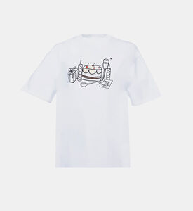 تيشيرت بطبعة غرافيك لعيد الميلاد