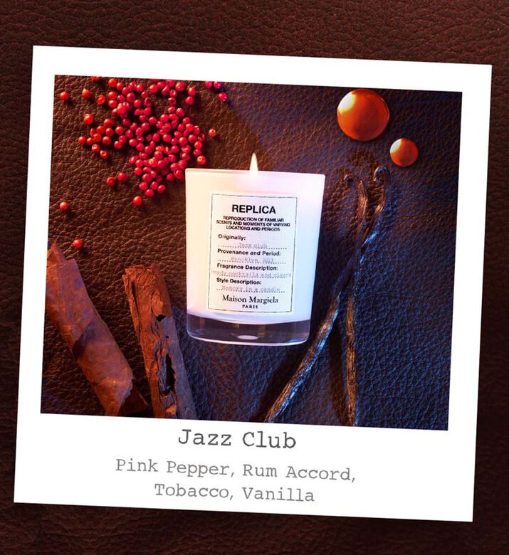 شمعة ريبليكا جاز كلوب معطرة 165 جم