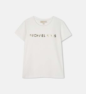 تيشيرت مطبوع بتأثير معدني