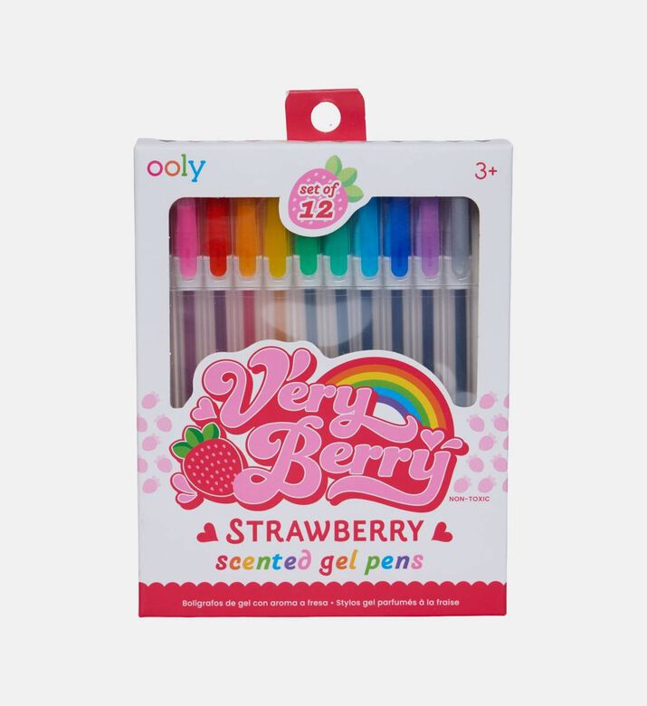 Very Berry 12-piece Scented Gel Pens Set