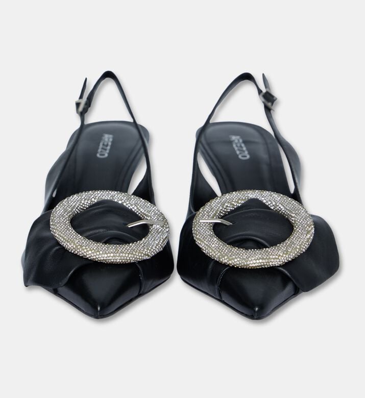 Arezzo Shoes Sndl Nap Capra, Black, Eu-40, Packshot View