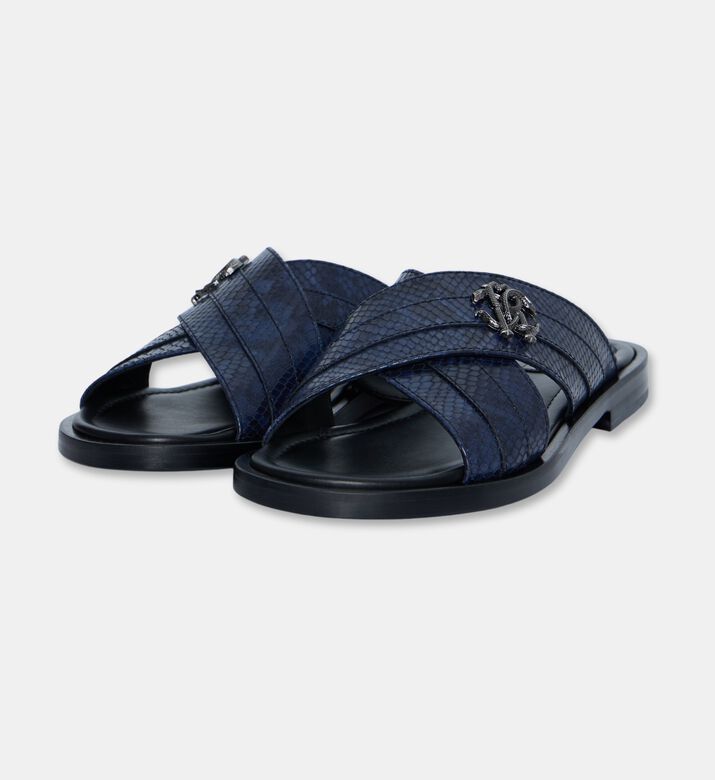 Roberto Cavalli Slipper Leather Snake, Packshot View