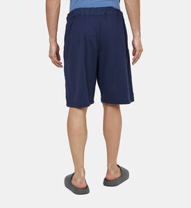 Elasticated Waist Straight-leg Shorts