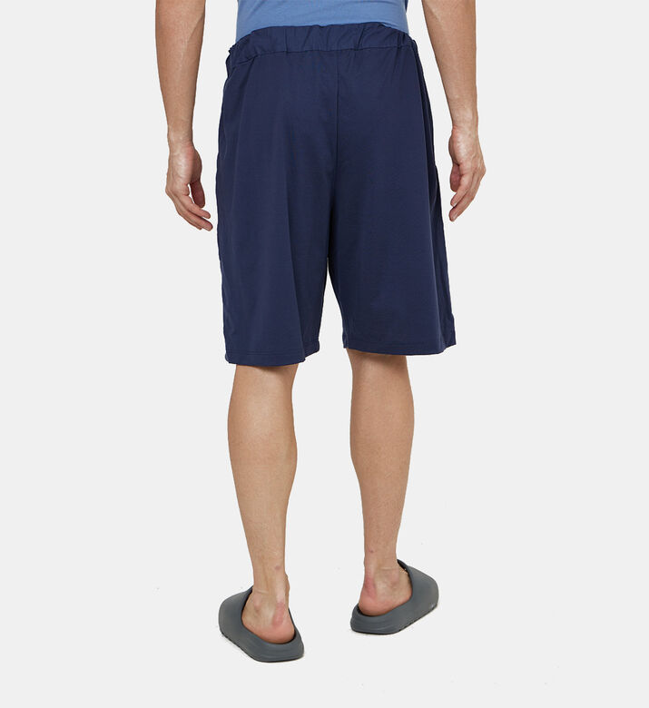 Elasticated Waist Straight-leg Shorts