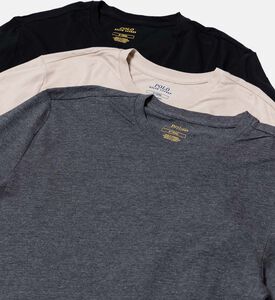 Short-sleeve Crewneck Undershirt - 3 Pack