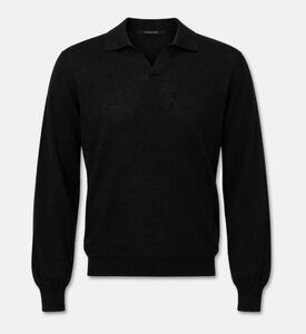 Tagliatore Polo Shirt, Black, 48, Packshot View
