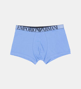 Contrasted Logo-waist 3-piece Boxers Set