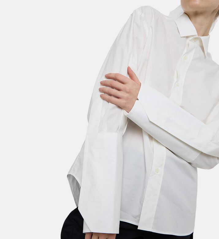 MM6 Wide Long-sleeve Shirt, Model View