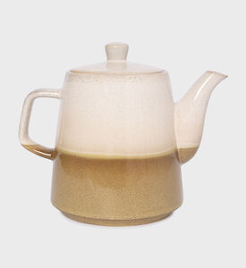 Earthenware Retro Teapot 1l