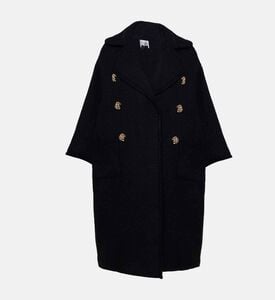 Edward Achour Paris Button-detail Regular-fit Coat, Packshot View